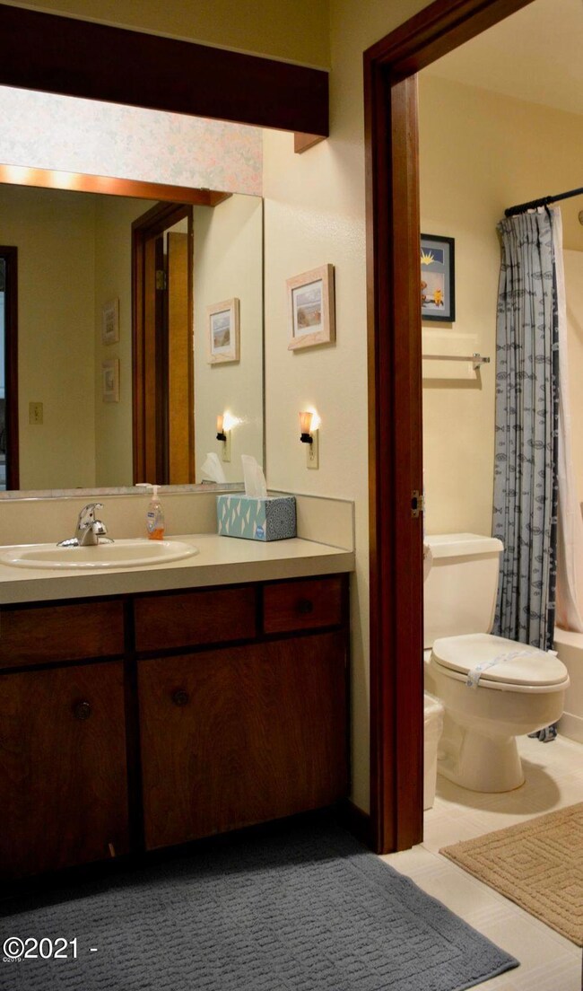 Bathroom off kitchen