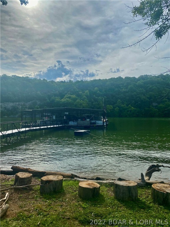 Community dock just down the street