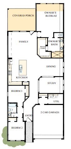 The success of a floor plan is the way you can mov