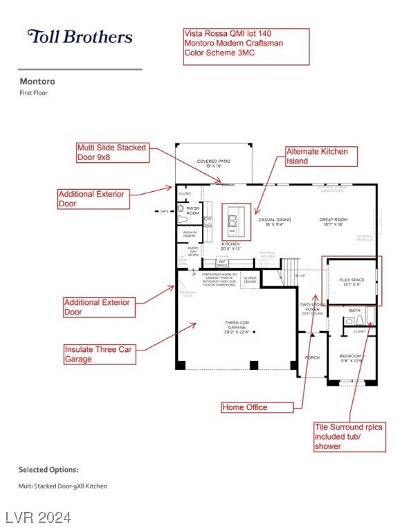 First Floor - Lot 140 Montoro Modern Craftsman