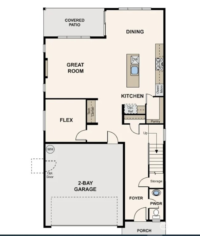 Disclaimer-1st Floor-Marketing rendering of floor plan, illustrative purposes only-may vary per location