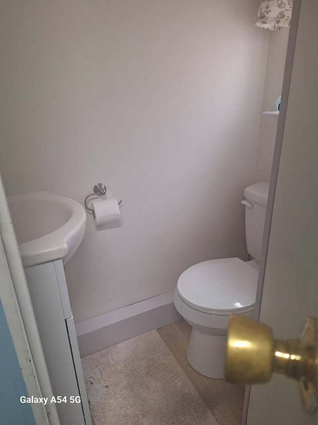 Mobile home half bath