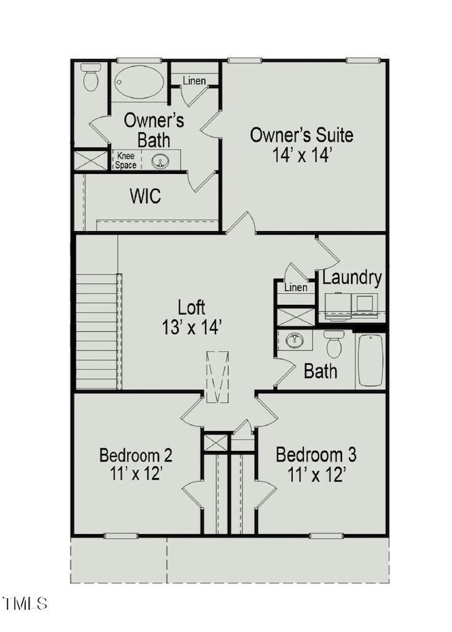 Buford II Second Floor Plan