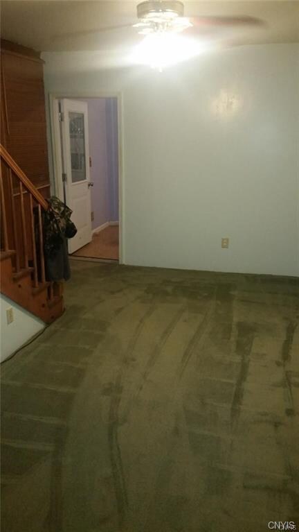 Family room on the first floor. The entry room/foy