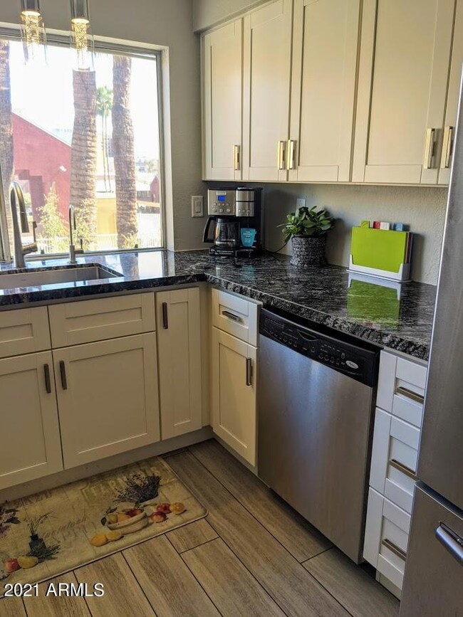 Hayden Square remodeled kitchen