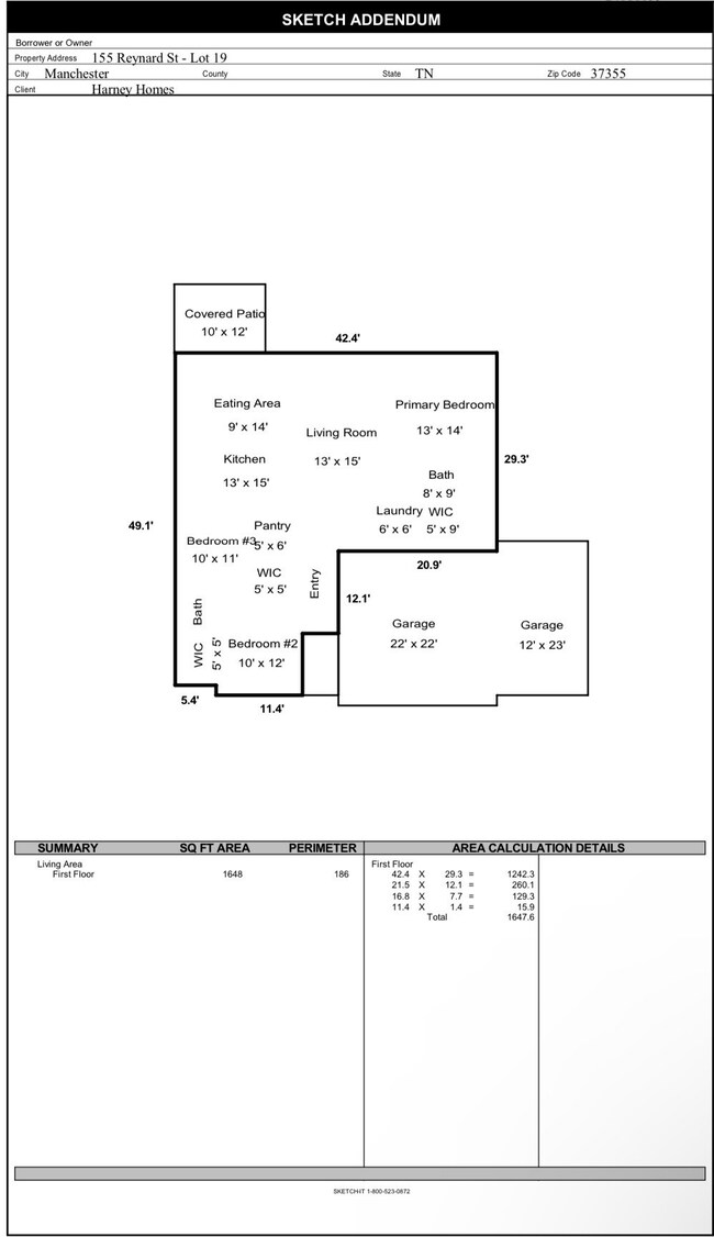 155 Reynard St, Manchester, TN 37355 - photo 2