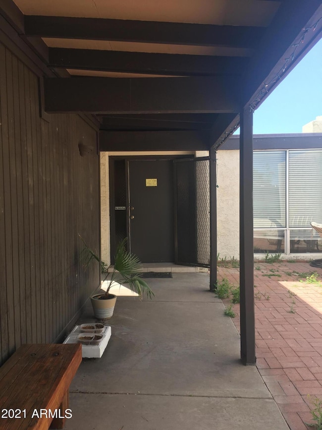 front door