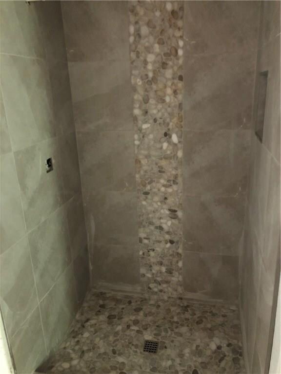 Custom shower in Master Bath.