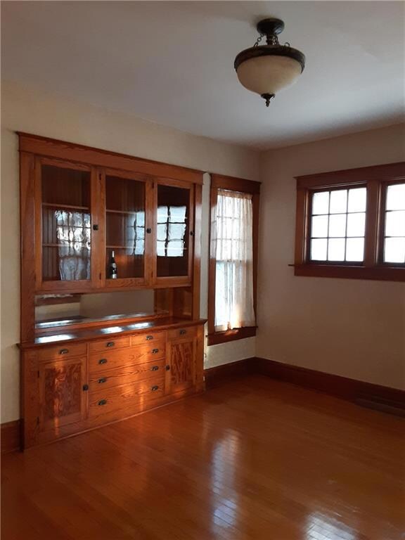 Beautiful original built in hutch in Dining Room,