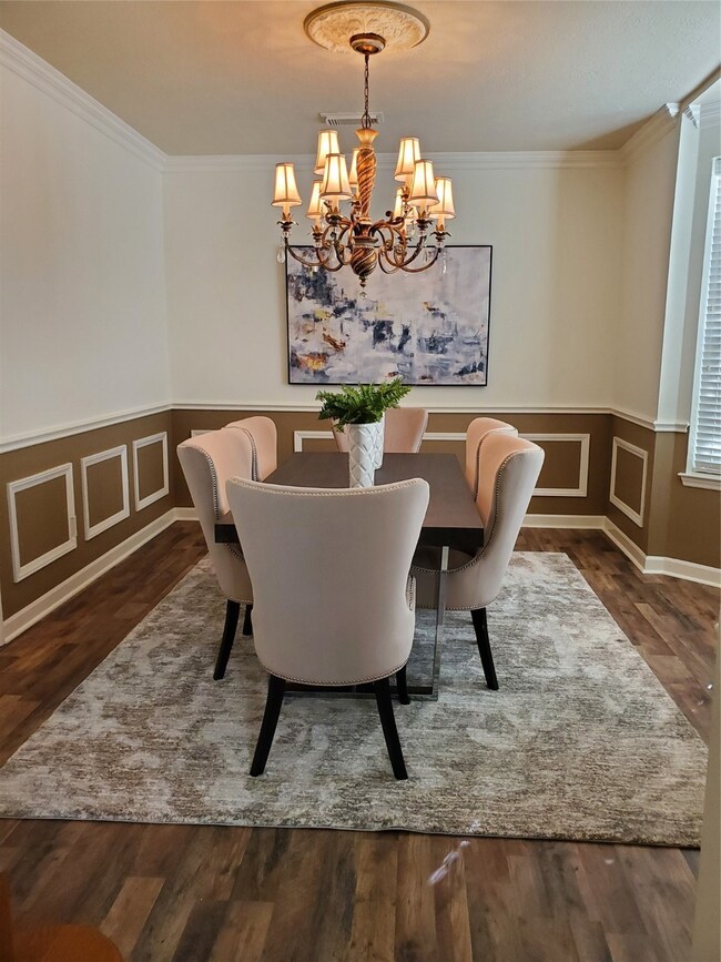 Formal dining room.