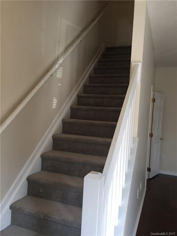 New carpet on stairs