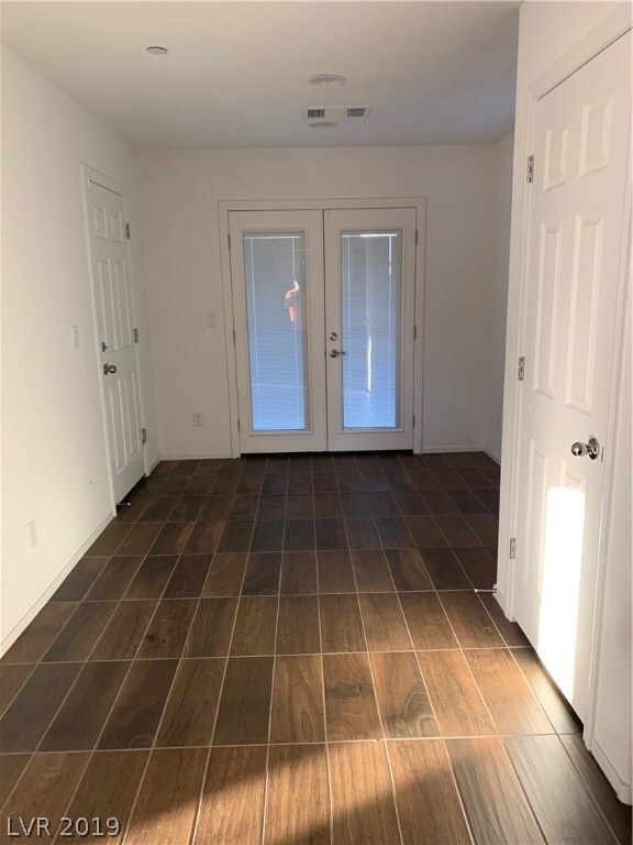 French door to outdoor living