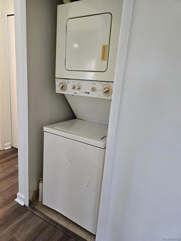 Washer and dryer in unit
