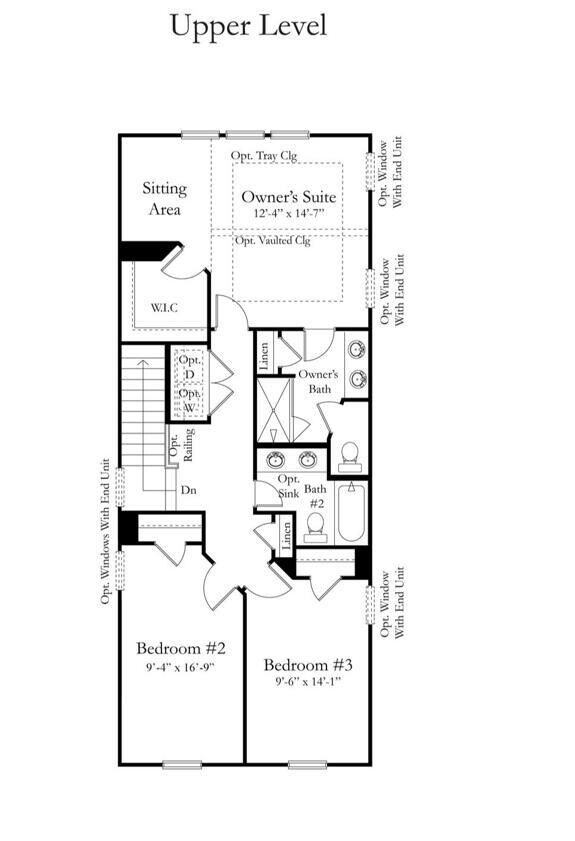Egret Second Floor Floorplan