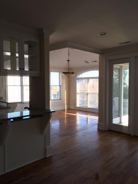 Living room to kitchen