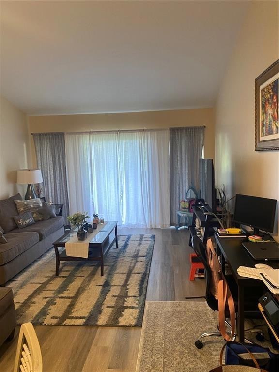 Spacious Living Area with Vaulted ceilings