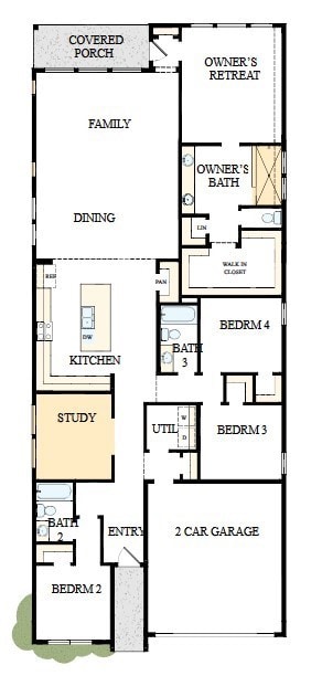 The success of a floor plan is the way you can mov