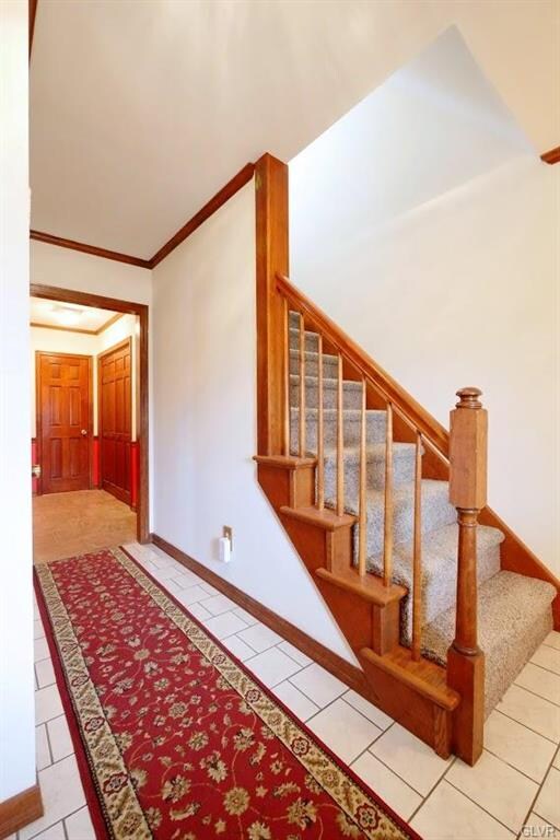 Ceramic tile entryway!