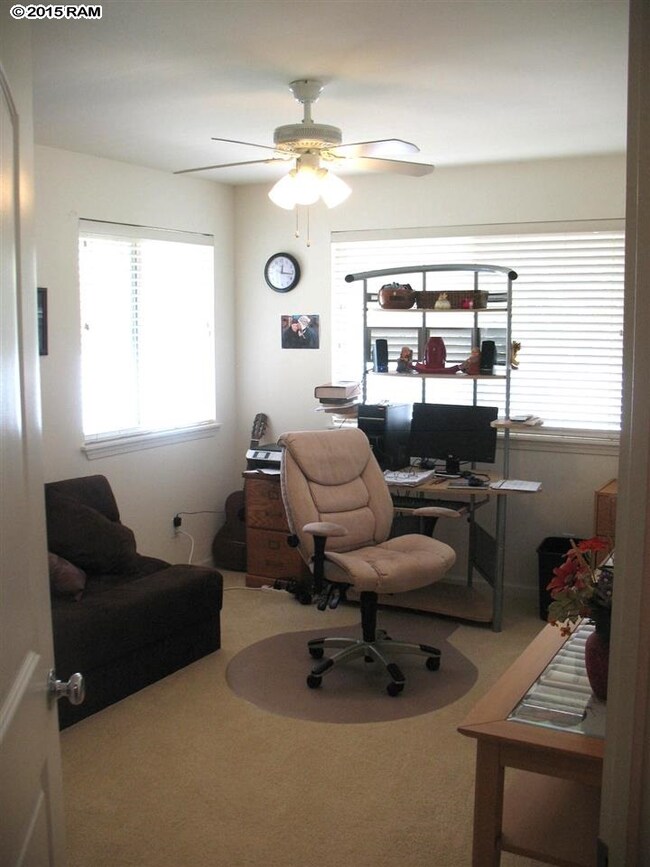 2nd bedroom currently being used as a office.