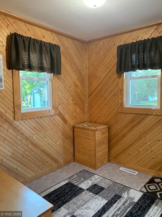 Entryway on the back side of the house