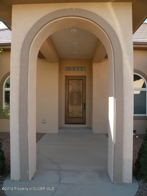 Front entry