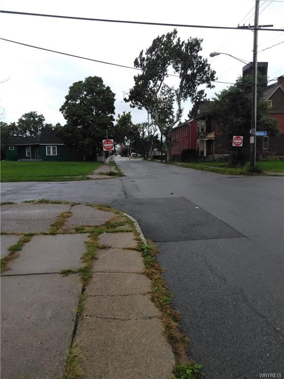 Corner lot on a quiet street