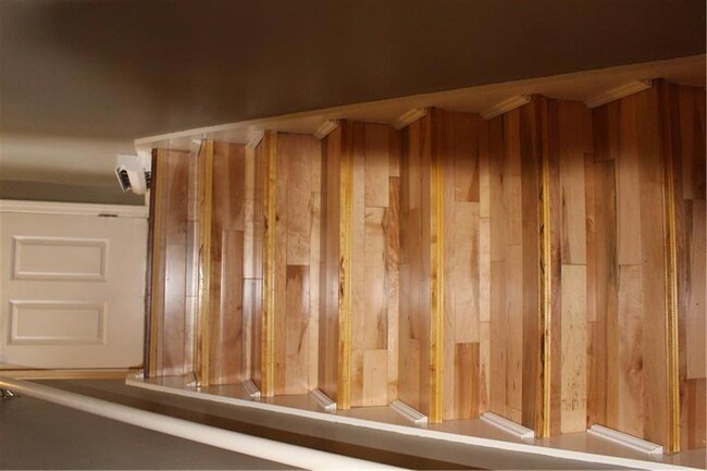 Beautiful hardwood stairs