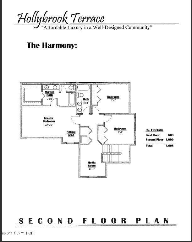 Second Floor Floorplan