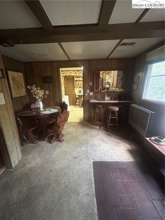 Living area that is not part of the Park Model