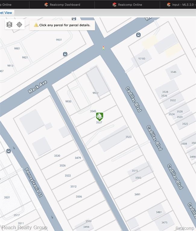 3537 CADILLAC Blvd MLS Public record map data