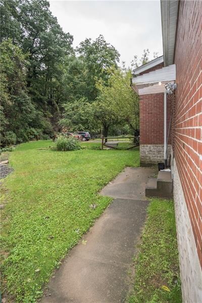 Private back yard