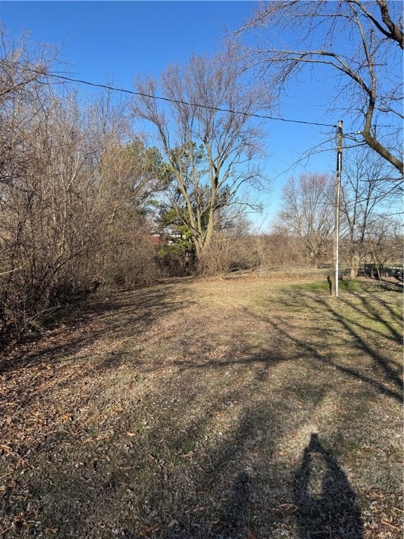 South side of Property