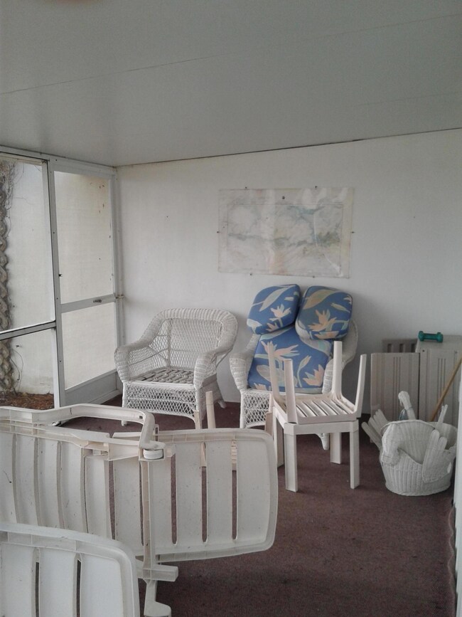 Screened porch