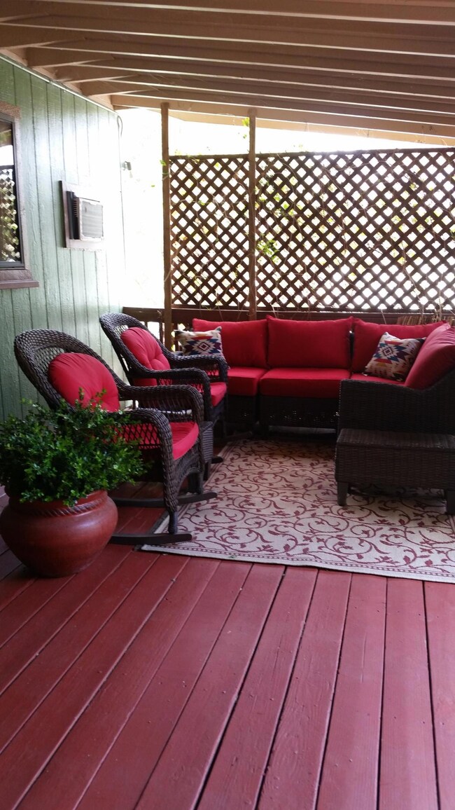 Covered porch