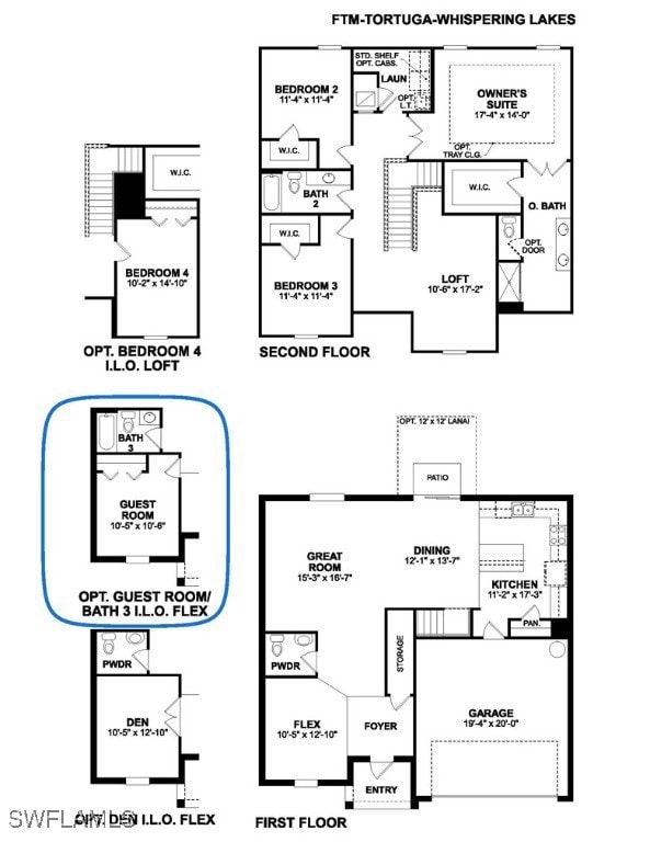 Tortuga with Downstairs Ensuite (Bedroom + Bath)