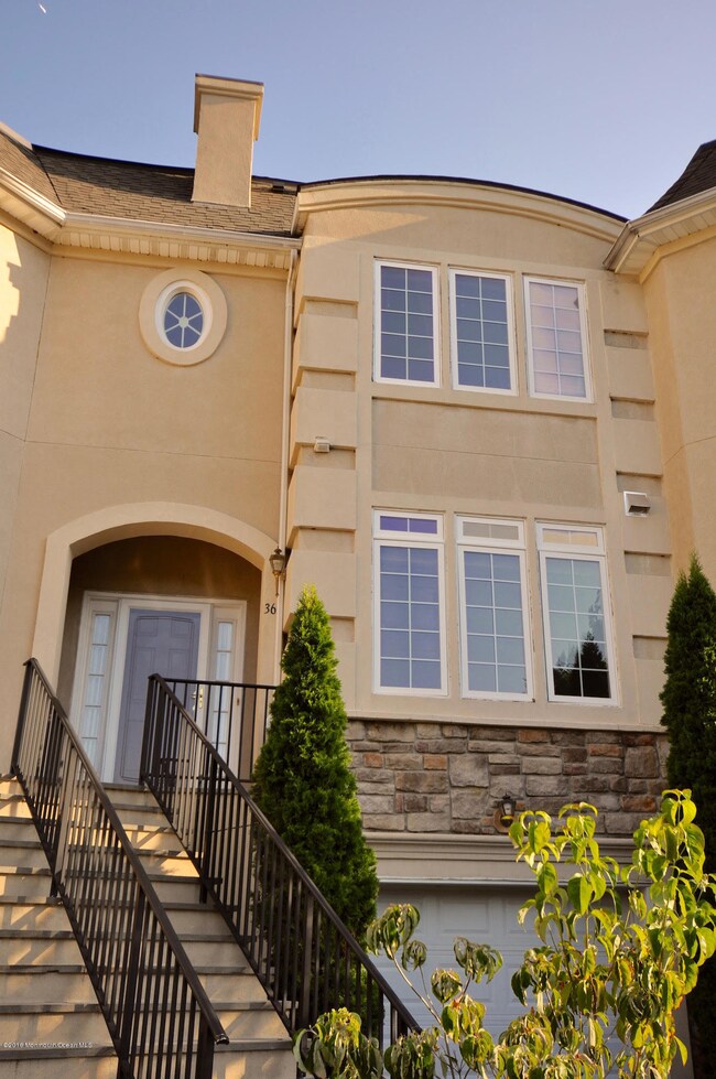 Front entrance with screen door
