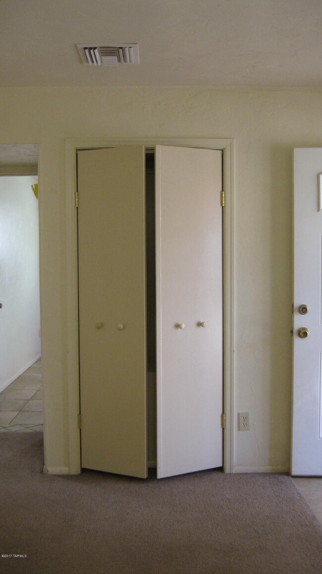 Living room closet