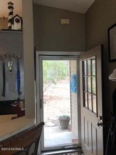 Front door of home