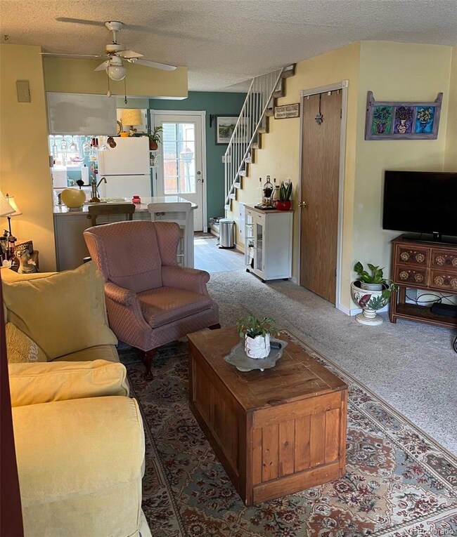 Living room and Kitchen