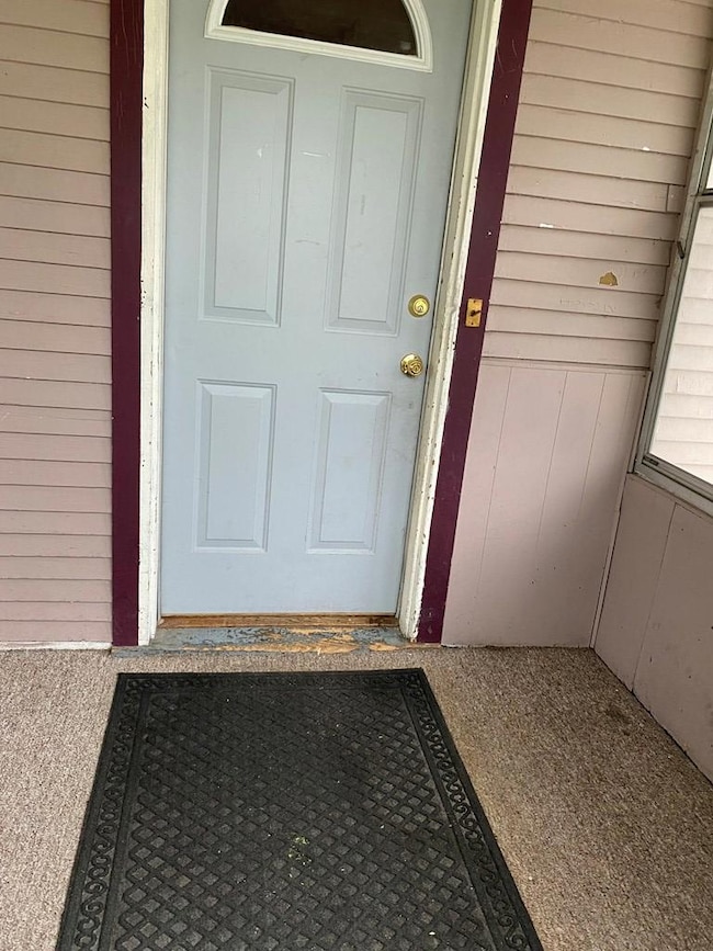 Front Door inside porch