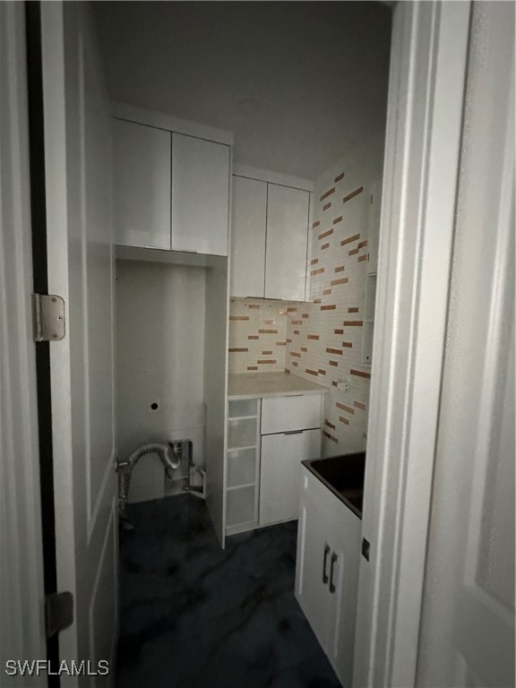 View of washroom
