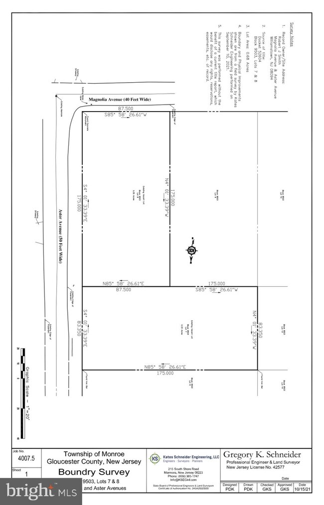 0 Magnolia & Aster Lots, Williamstown, NJ 08094 - photo 3