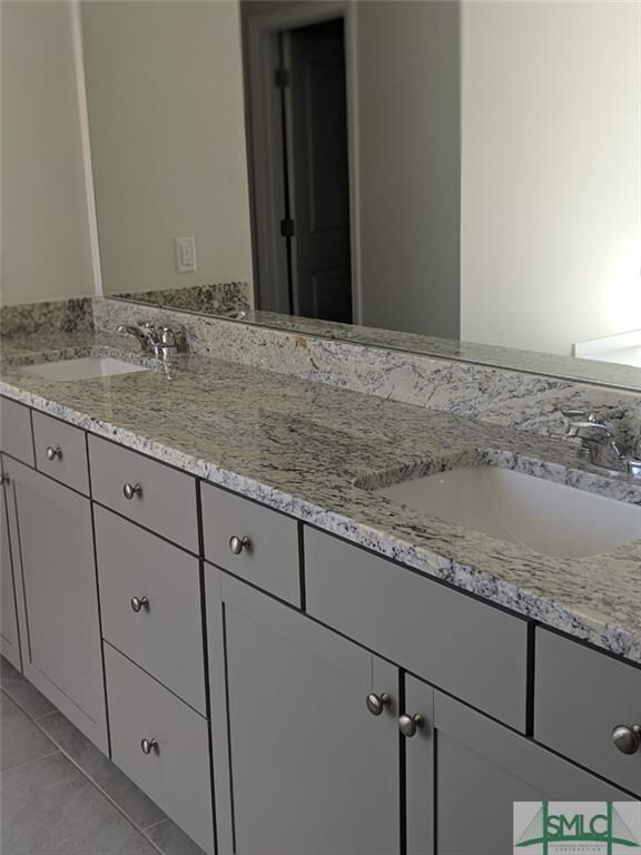 Dual Vanities and Separate Tub and shower in the M