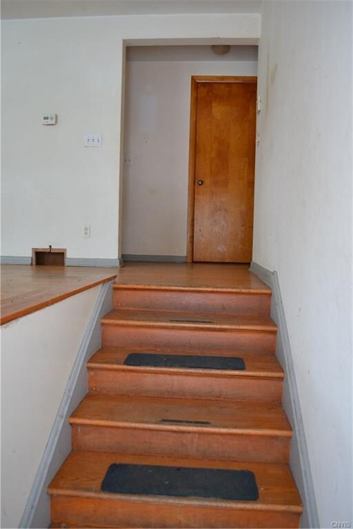 Entry to house. Once up the stairs, it's one floor