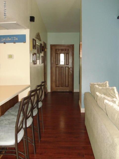 Inside front entryway