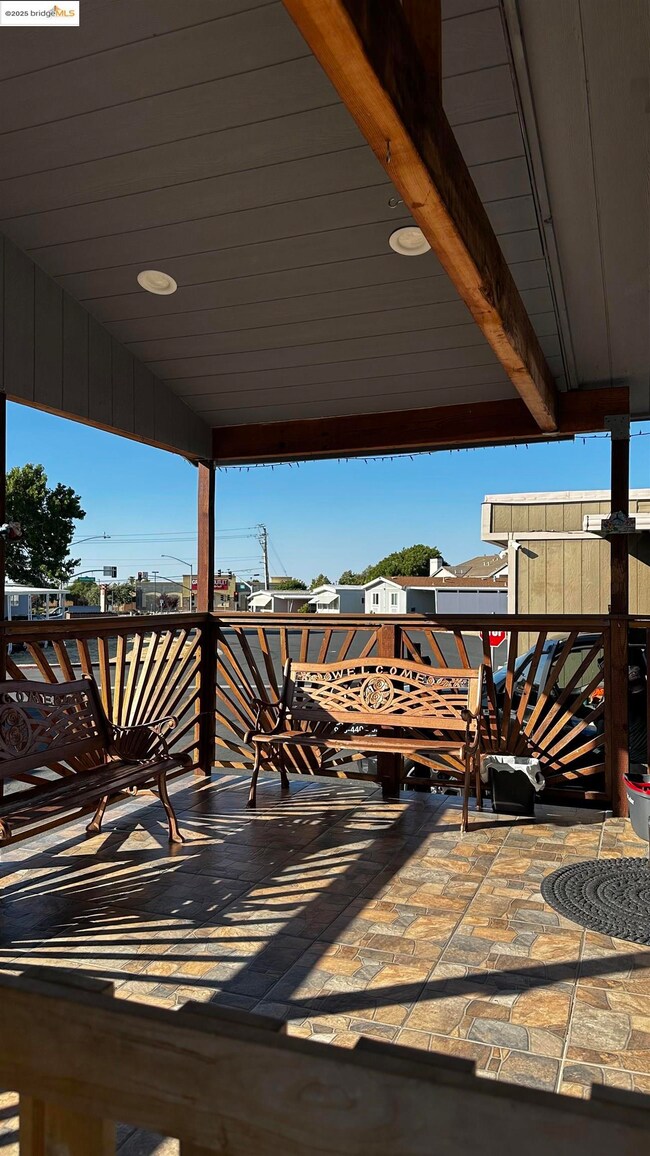 View of patio
