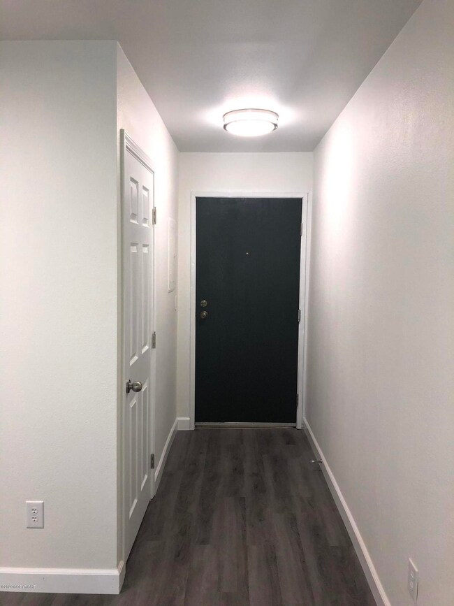 Front entry and closet