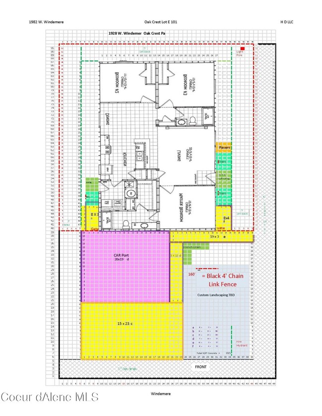 Windemere Flipped B 20x20 Carport