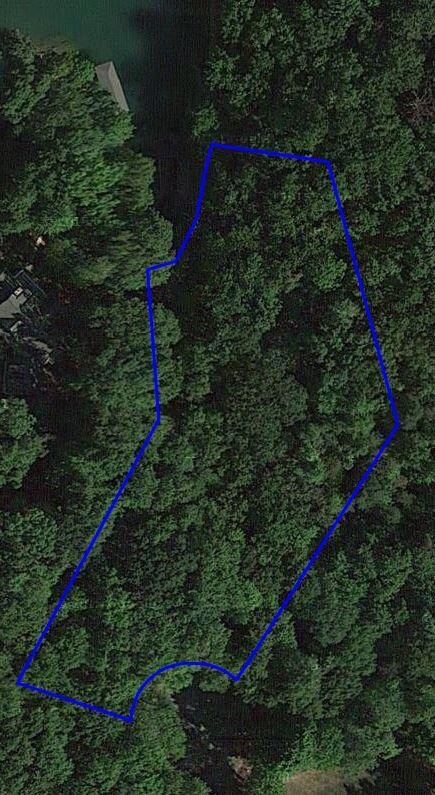 upland shores aerial