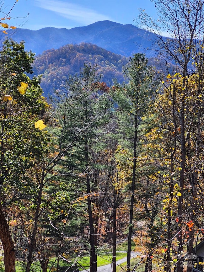 View from lot of golf course and Cold Mountain